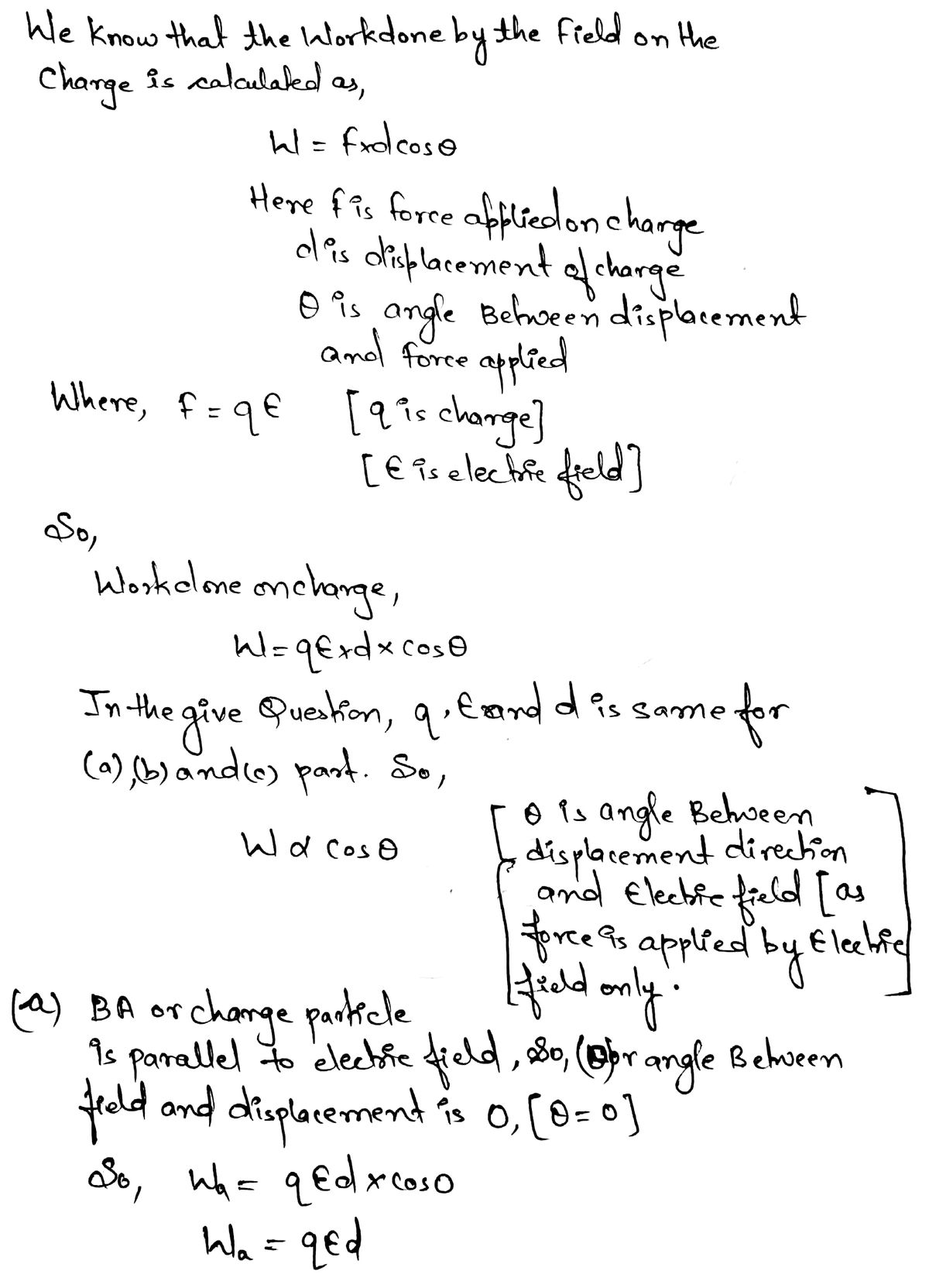 Physics homework question answer, step 1, image 1